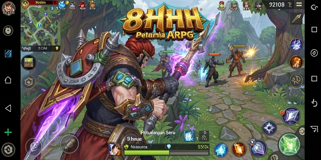 Gameplay seru dan grafis menawan dari 8HHH.
