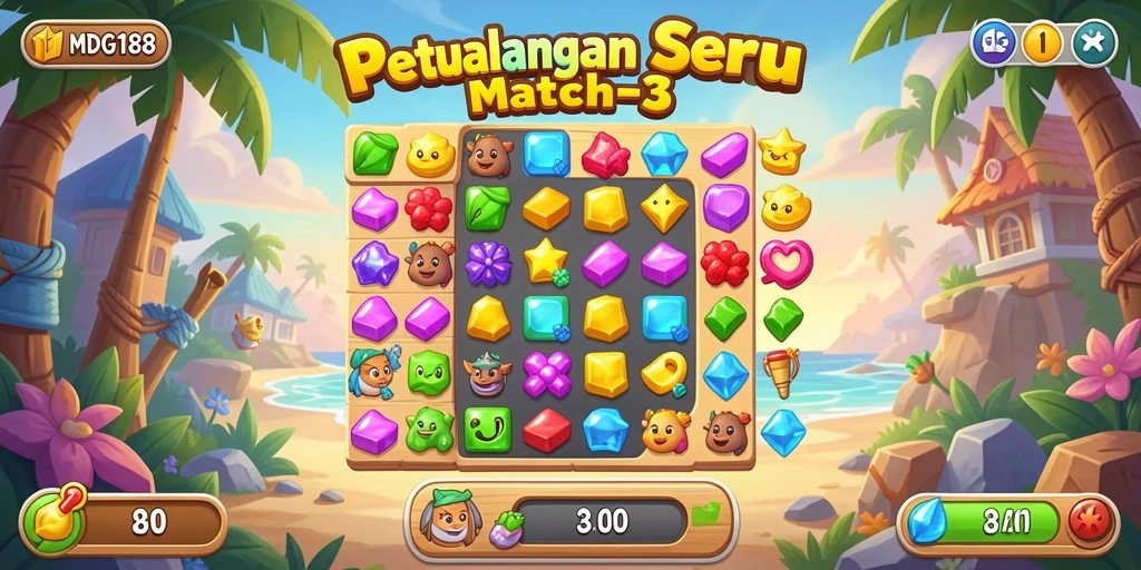 Gameplay seru dan penuh warna dari MDG188.
