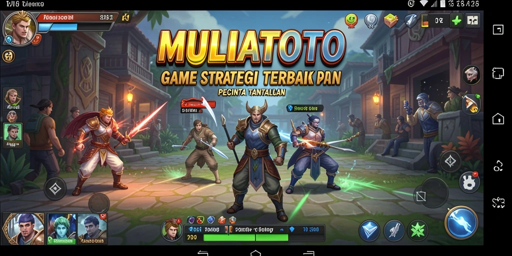 Tangkapan layar gameplay MULIATOTO yang mendebarkan dan penuh strategi.