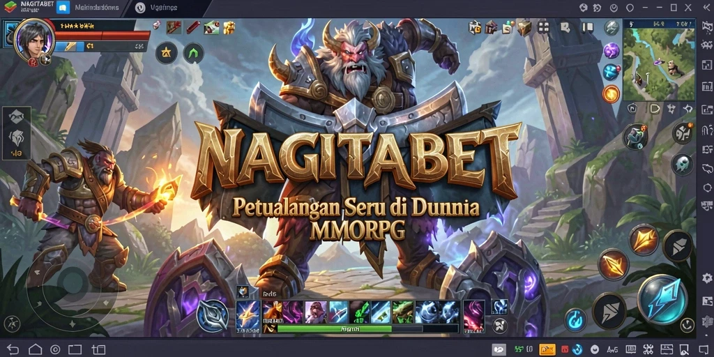 Tampilan gameplay NAGITABET yang menarik di dunia MMORPG.