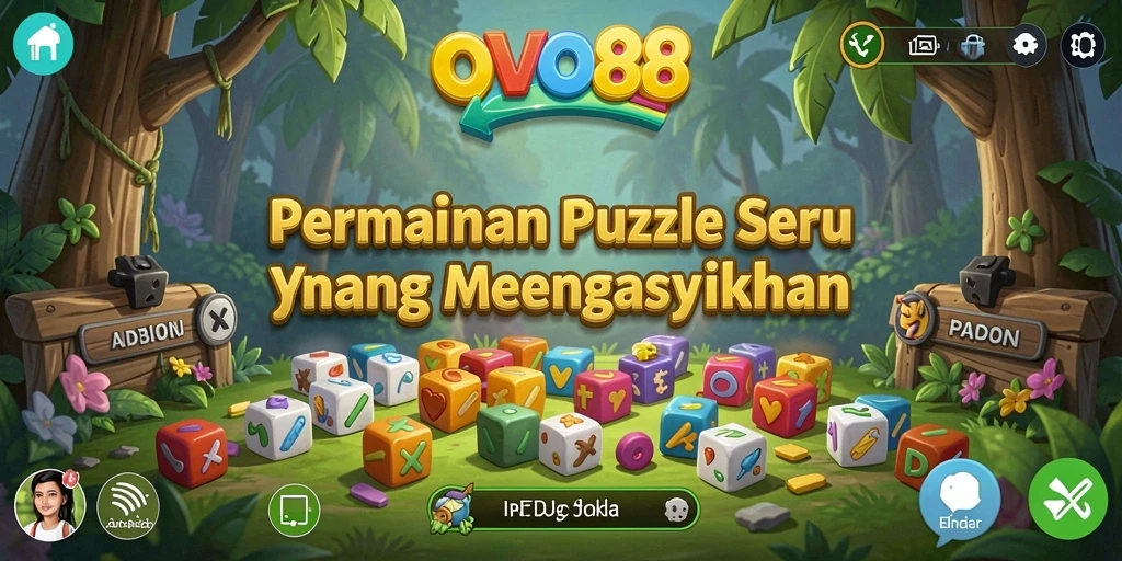 Tangkapan layar gameplay OVO88 yang menampilkan berbagai teka-teki menantang.