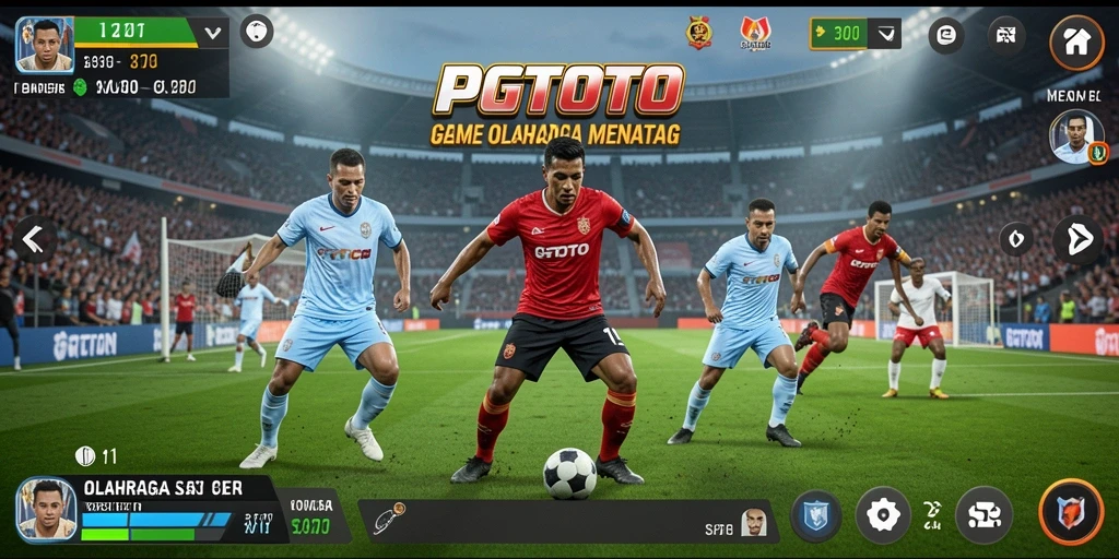 Tampilan gameplay PGTOTO menampilkan pertandingan yang seru dan kompetitif.