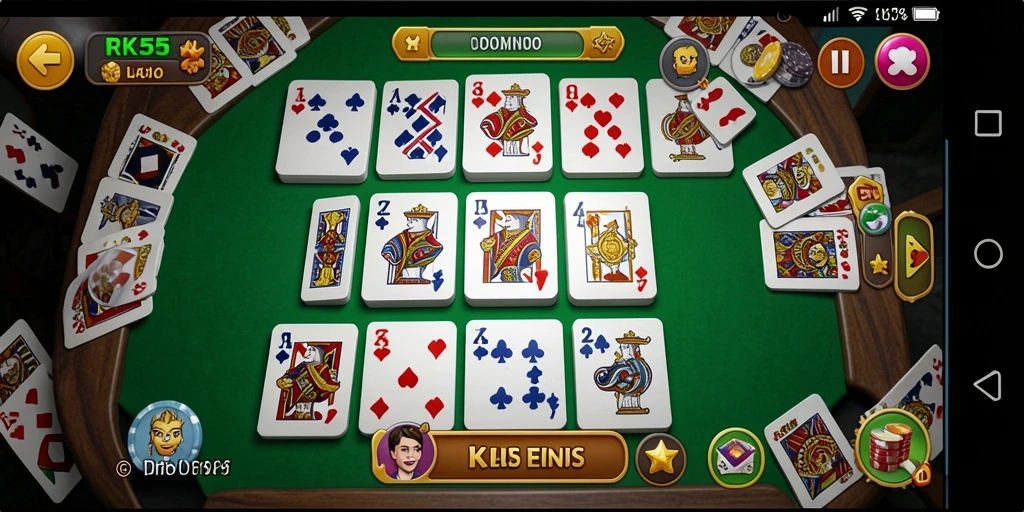 Gameplay seru RK55 dengan grafis menarik dan fitur interaktif.