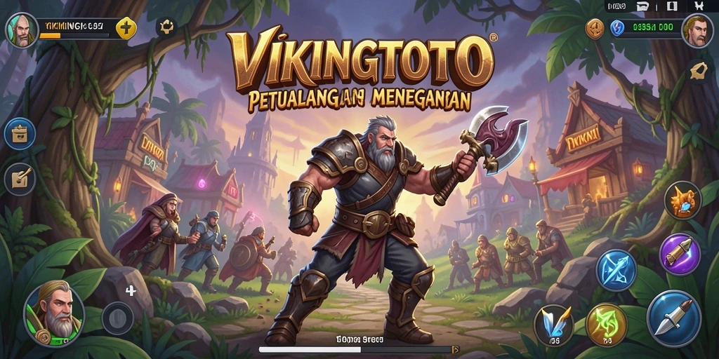Tampilan gameplay VIKINGTOTO yang seru dan penuh aksi.