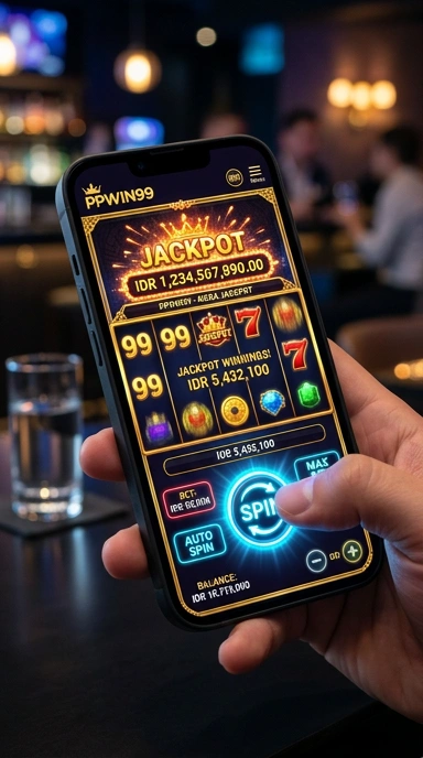 Screenshot fitur keamanan aplikasi di ppwin99 yang menunjukkan proses unduh aman.